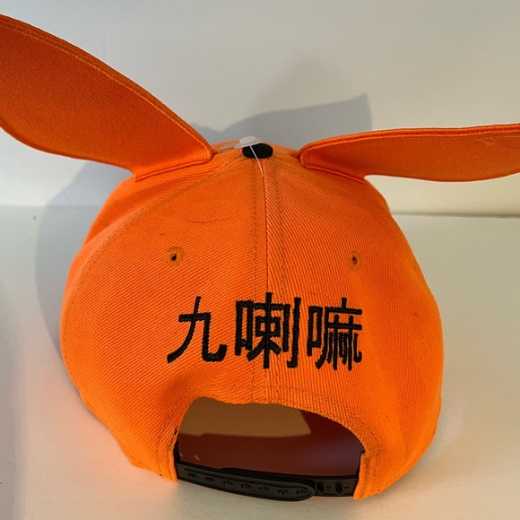 Naruto Kurama Big Face 3D Flat Bill Snapback - Picture 2 of 3